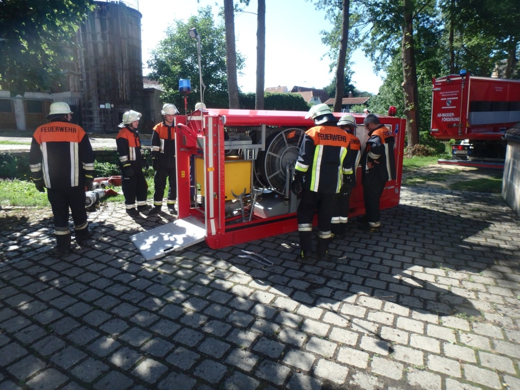 Großbrand in Speichersdorf