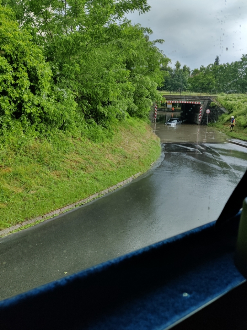 Schweres Unwetter in Speichersdorf