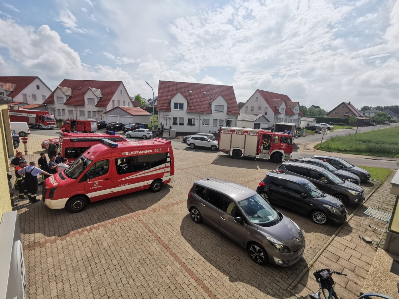 Schweres Unwetter in Speichersdorf