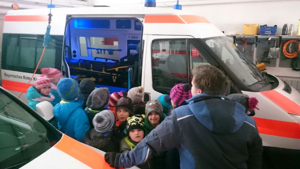 Kinderfeuerwehr Besuch in der ILS am 07.01.2017