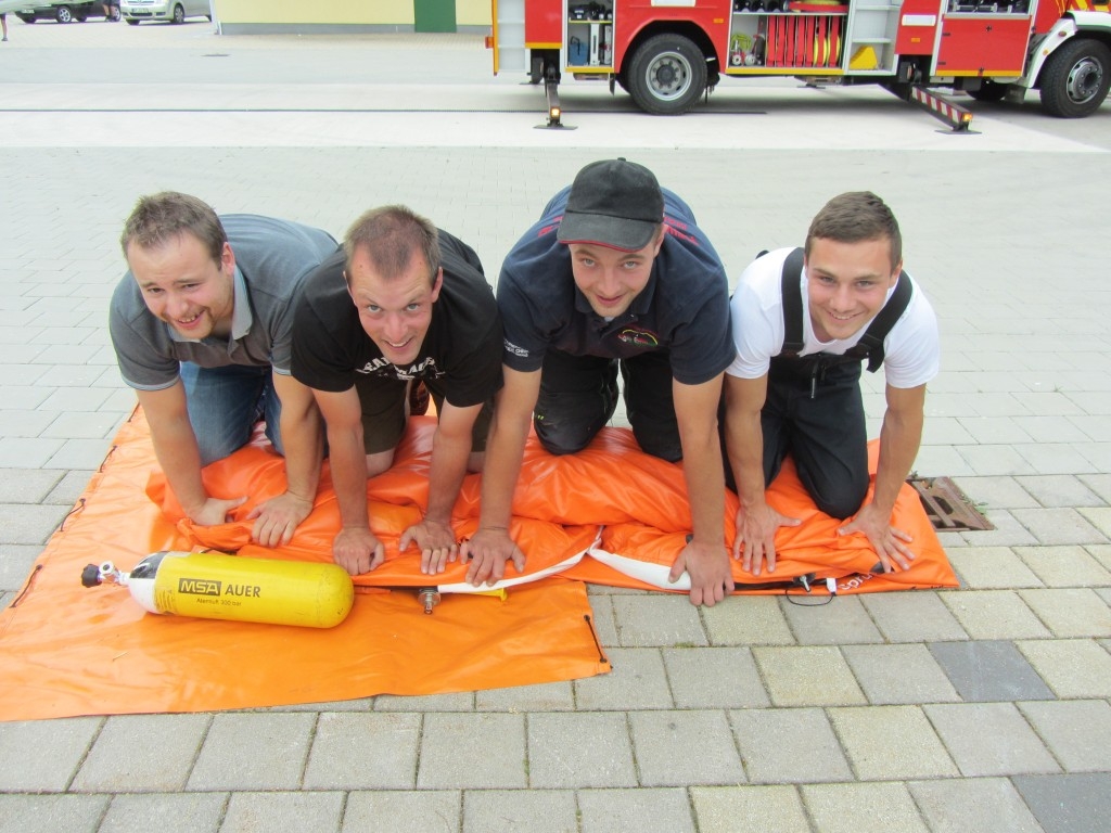 Kinderfeuerwehr am 03.09.16 zum Thema Rettung aus Höhen